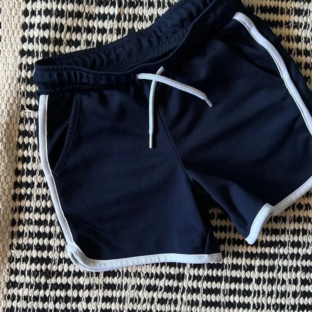 Old Navy Size 4t Navy blue and white boys shorts